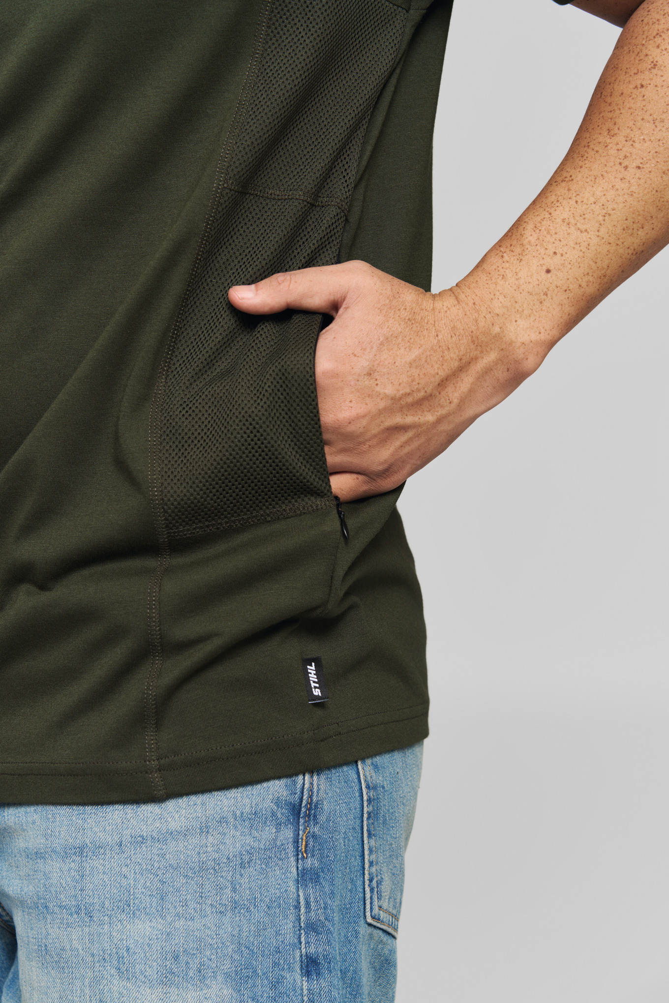 STIHL majica SIDE POCKET