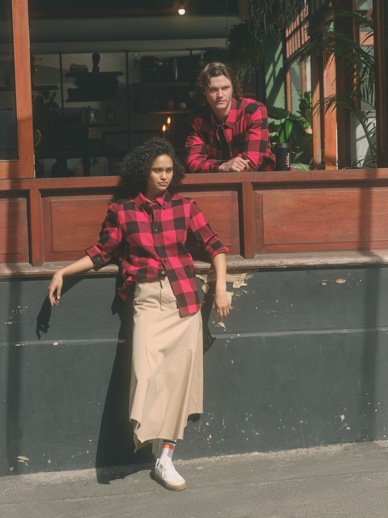 STIHL karirana košulja