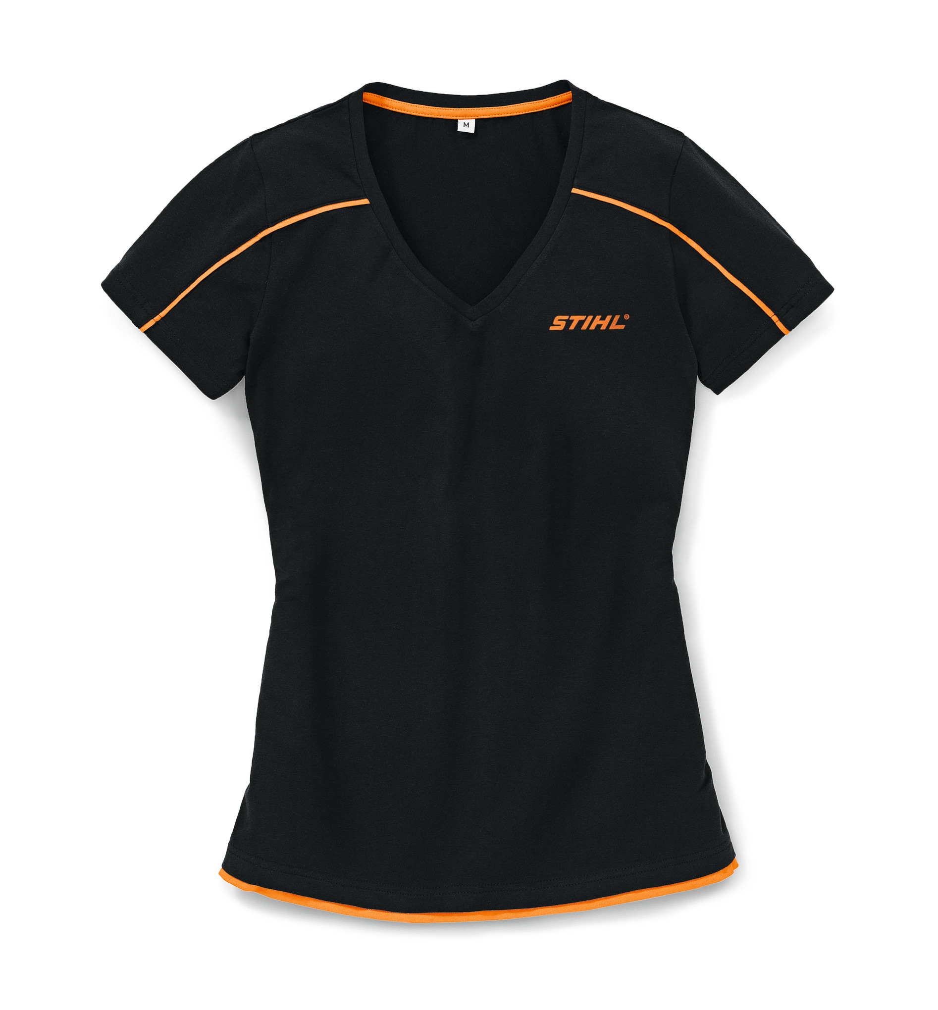 Ženska majica V, crna