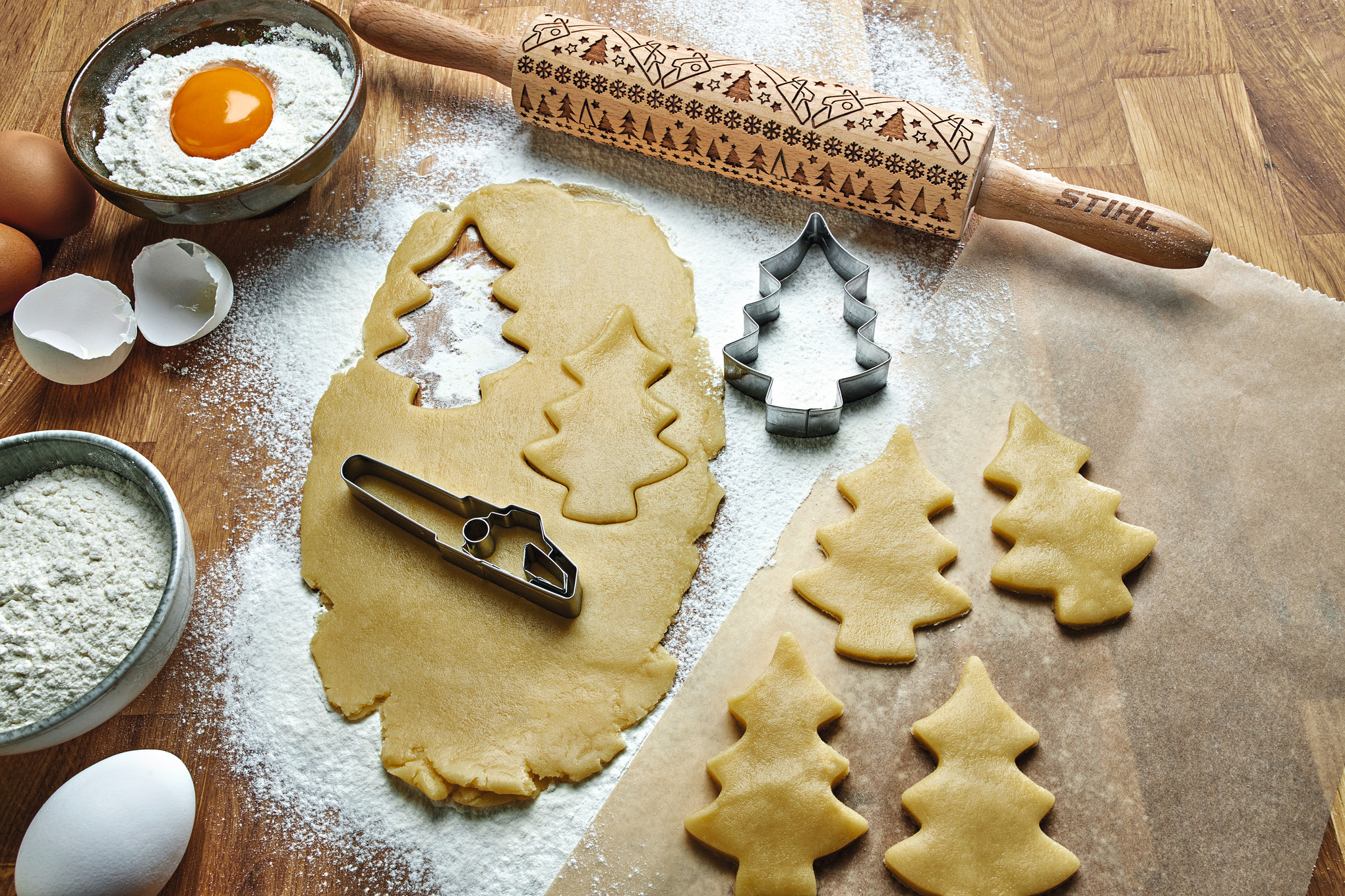 STIHL oklagija sa ornamentima