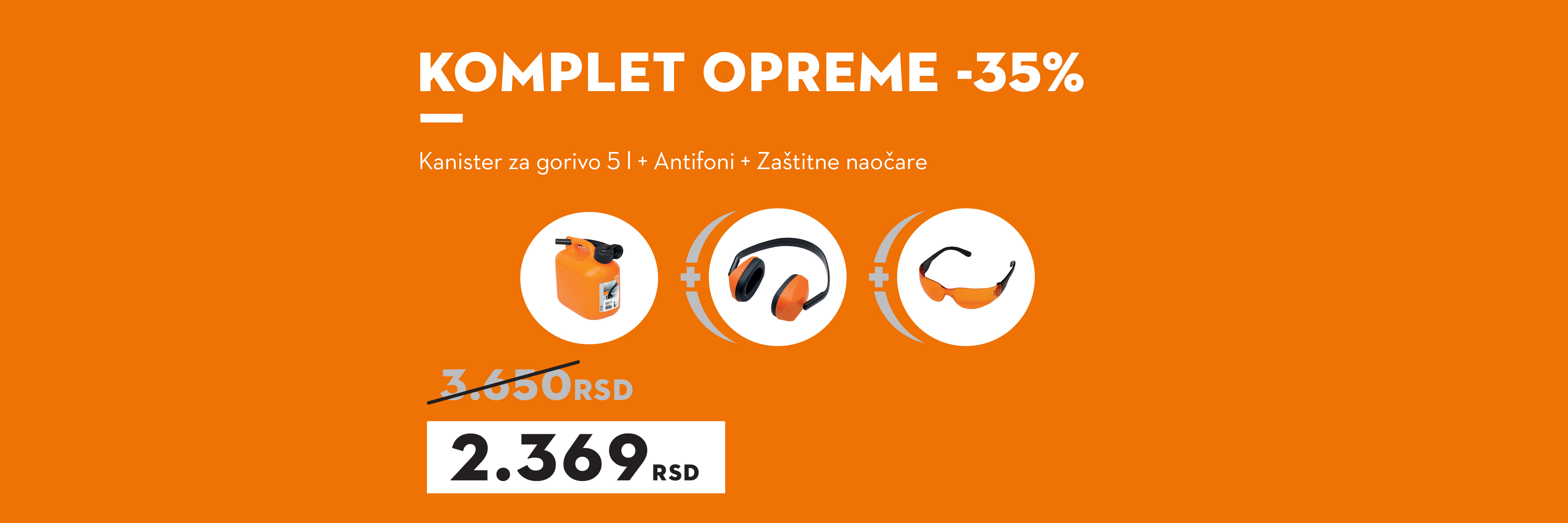 Čovek kosi u dvorištu sa STIHL trimerom